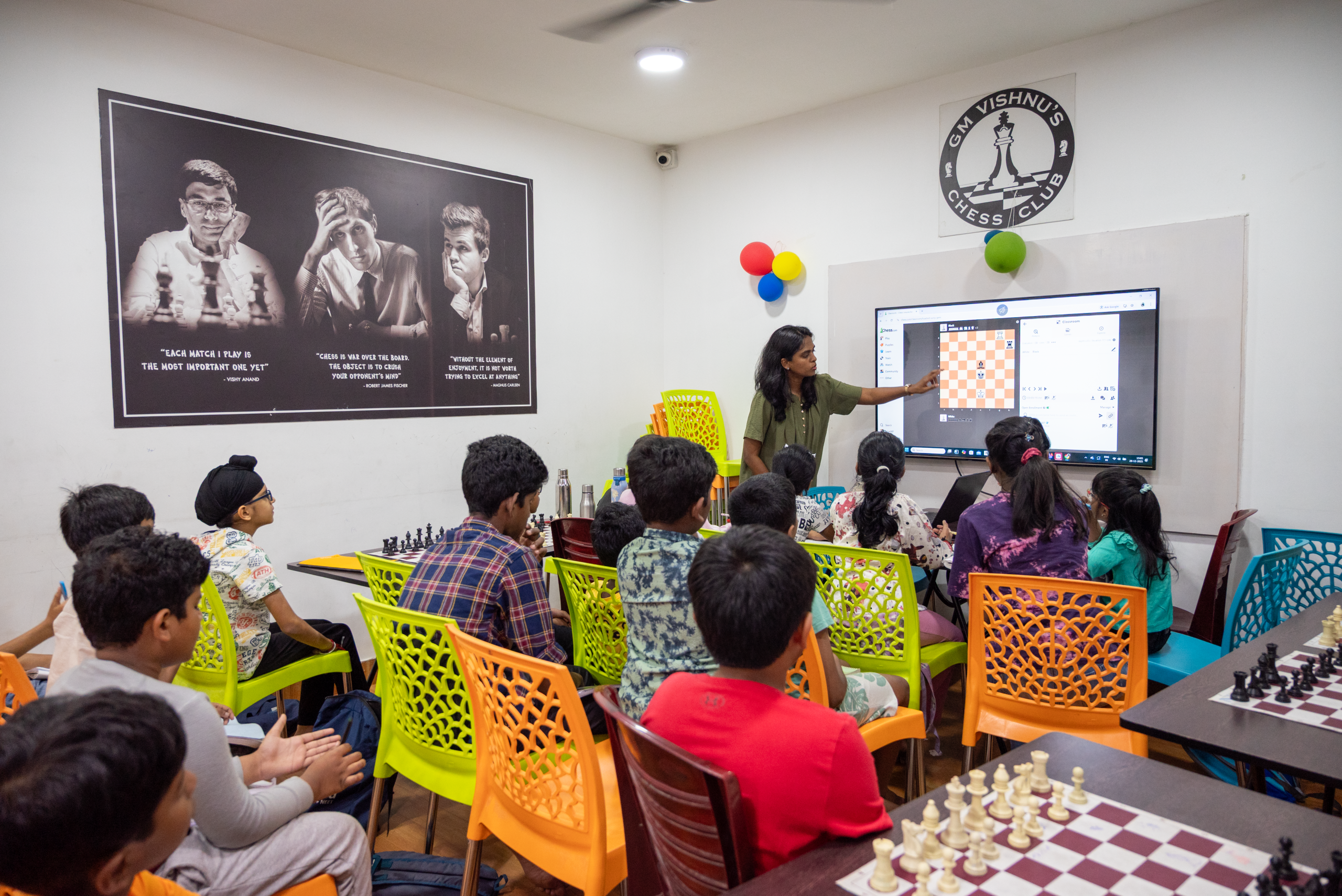 
                Grandmaster Chess Training Camp in Chennai for Rated Players | Madras School of Chess