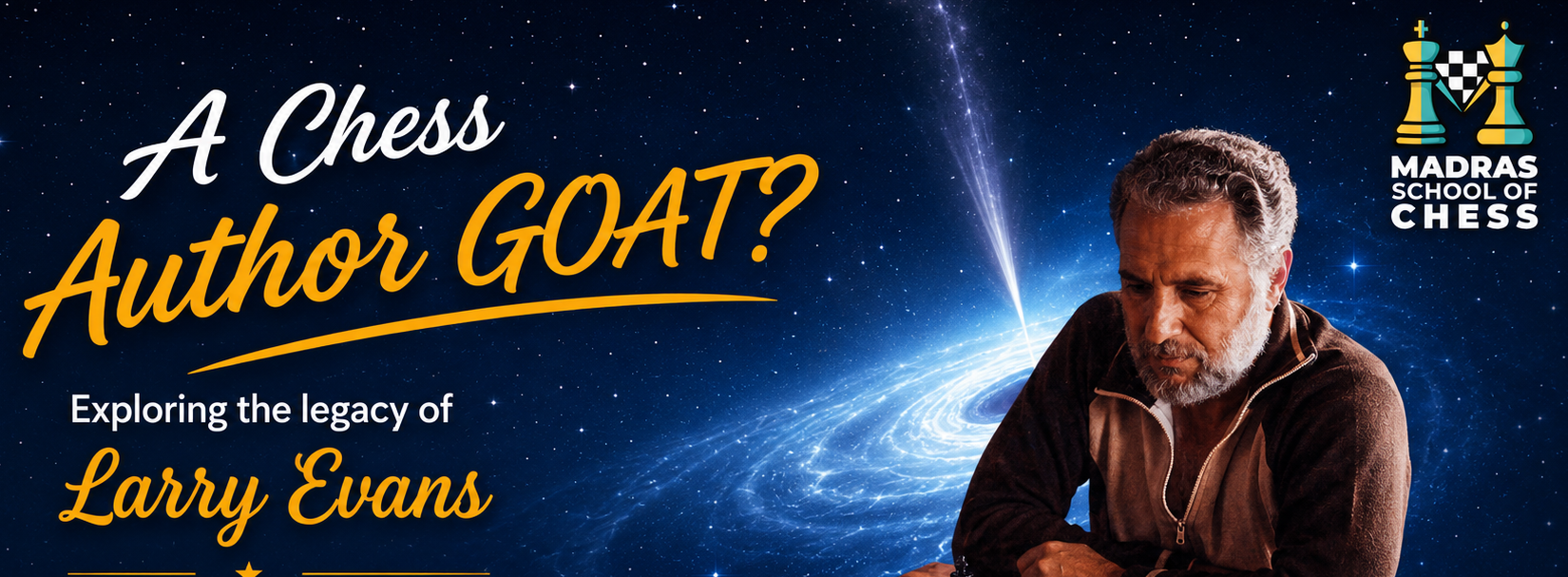 
                Chess Writing GOATs: Larry Evans?